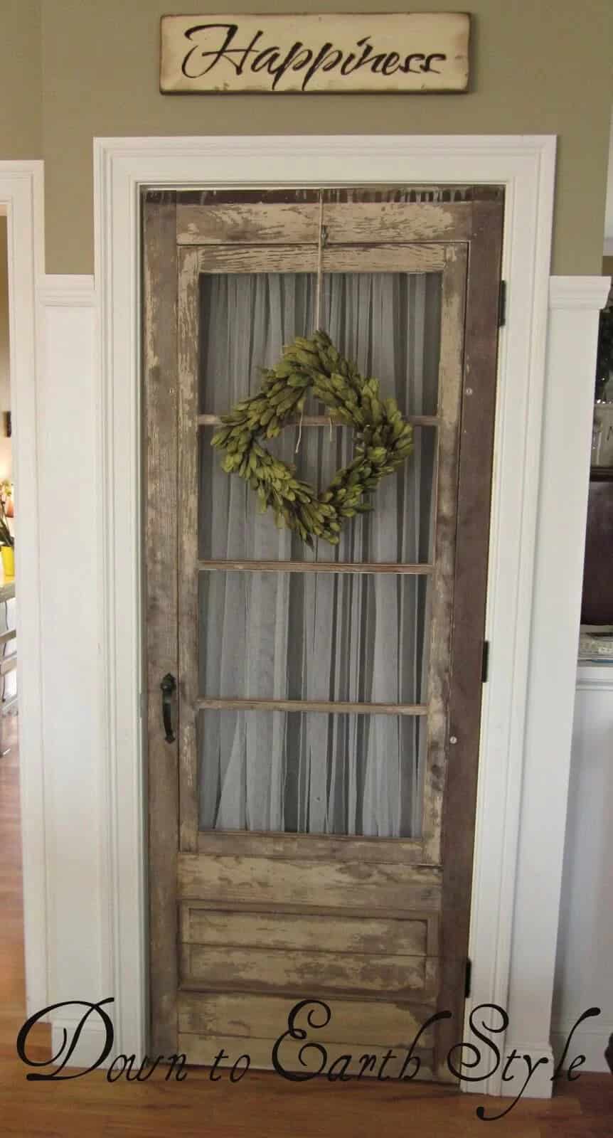 Use an Unexpected Pantry Door