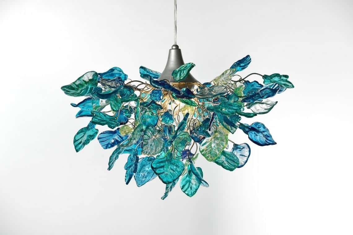 Sea of Blue Cool Chandelier Light