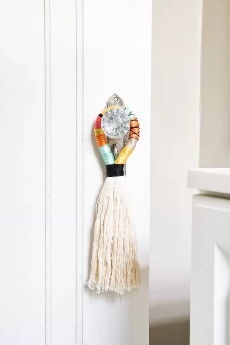 Colorful DIY Door Handle Tassel