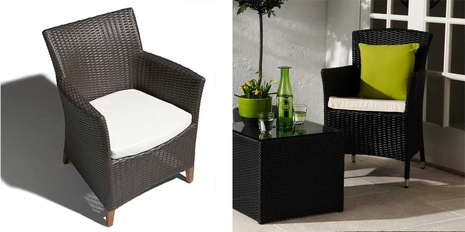 Wicker Bistro Chair