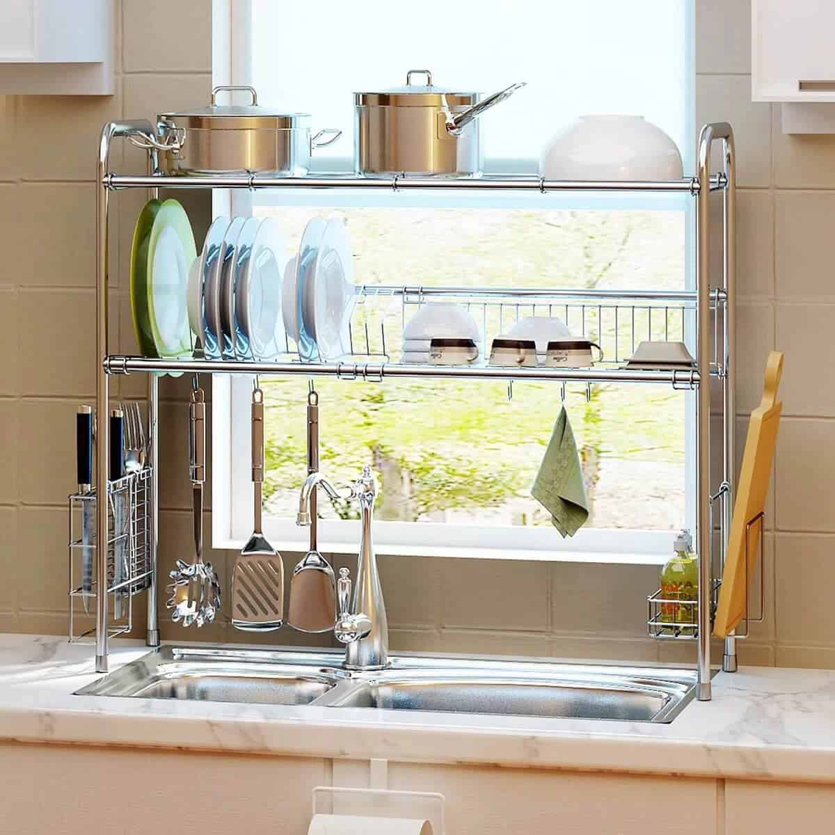 Over the Sink Drying Rack