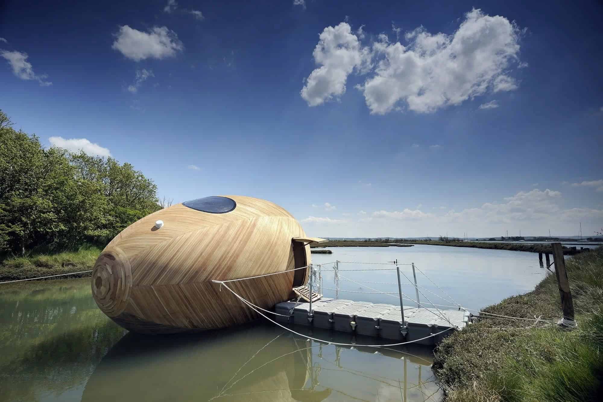 Futuristic Lake Pod