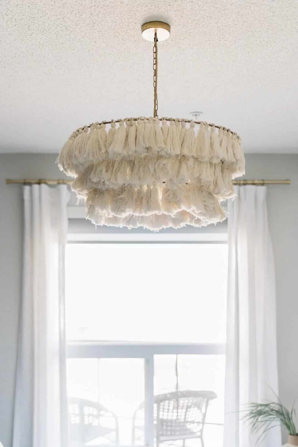 Cream of the Crop Boho Fringe Light