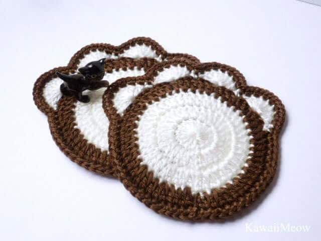 Crochet Me a Cat Paw Doily Please