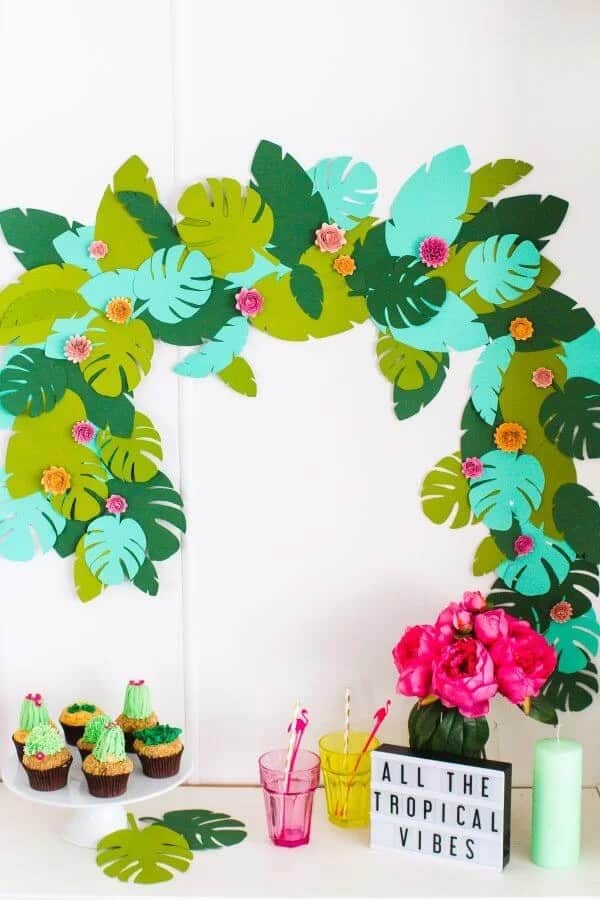 Big and Bold Tropical Garland