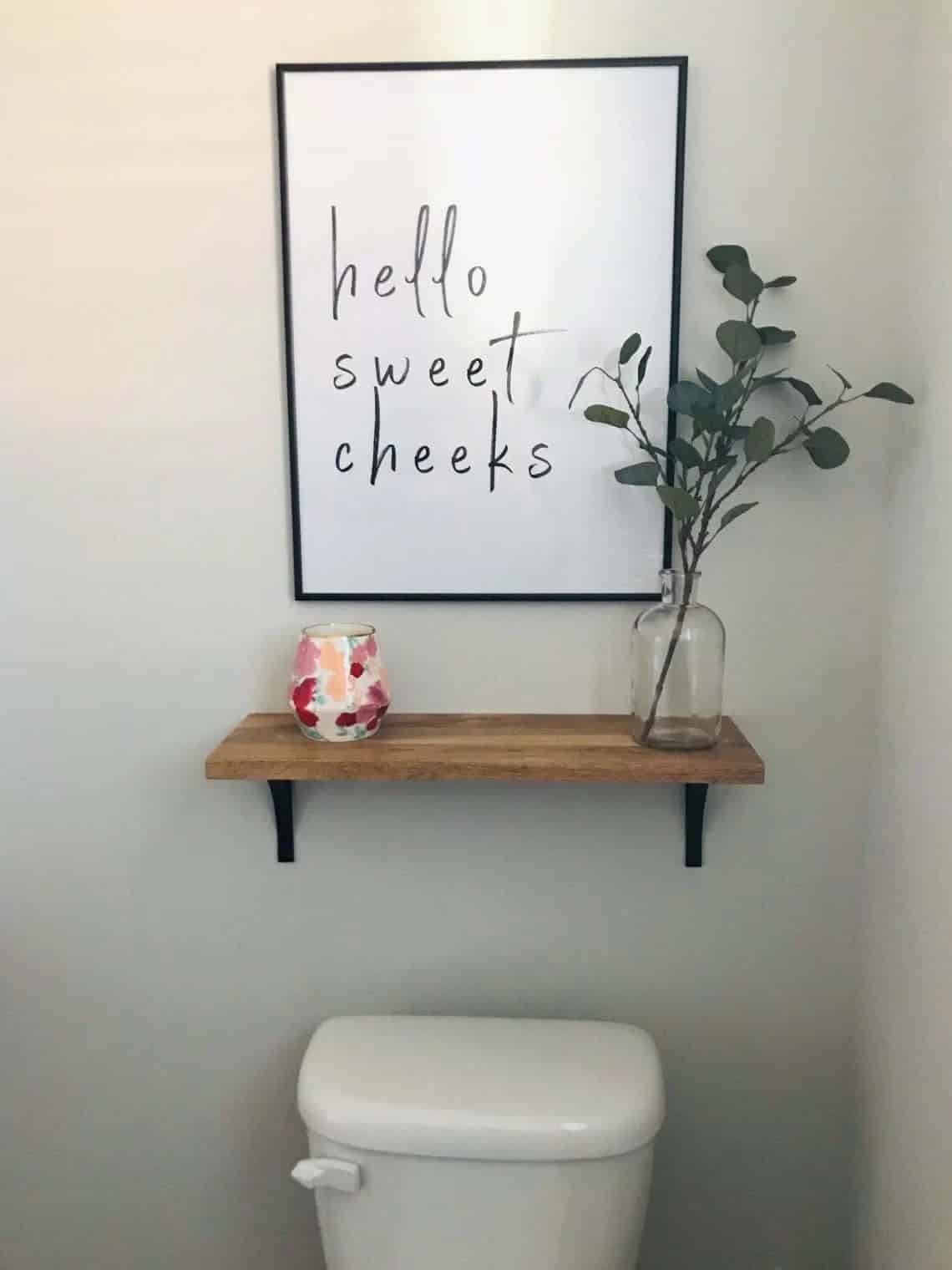 Simply Spunky and Fresh Bathroom Decor