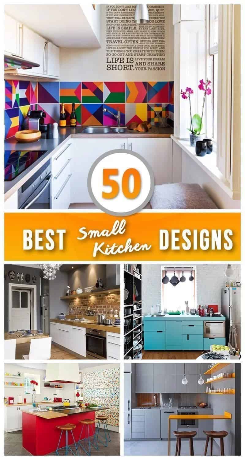 Turn A Little Kitchen Into Something Big With These Fifty Gorgeous Designs