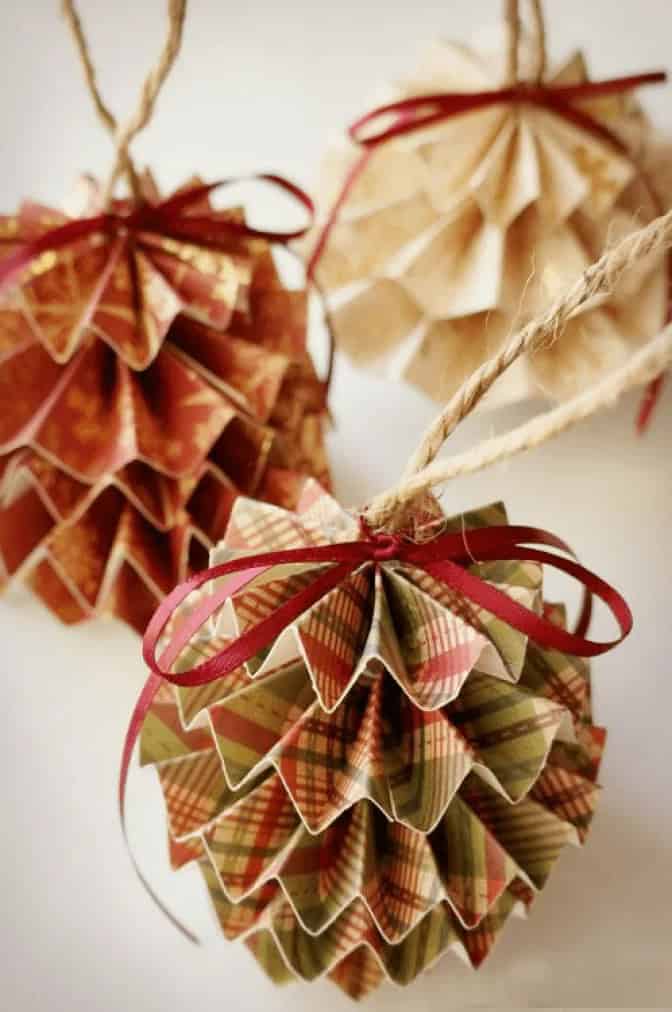 Paper Accordion Ornaments