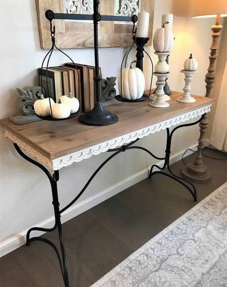 Gothic-Inspired Autumnal Console