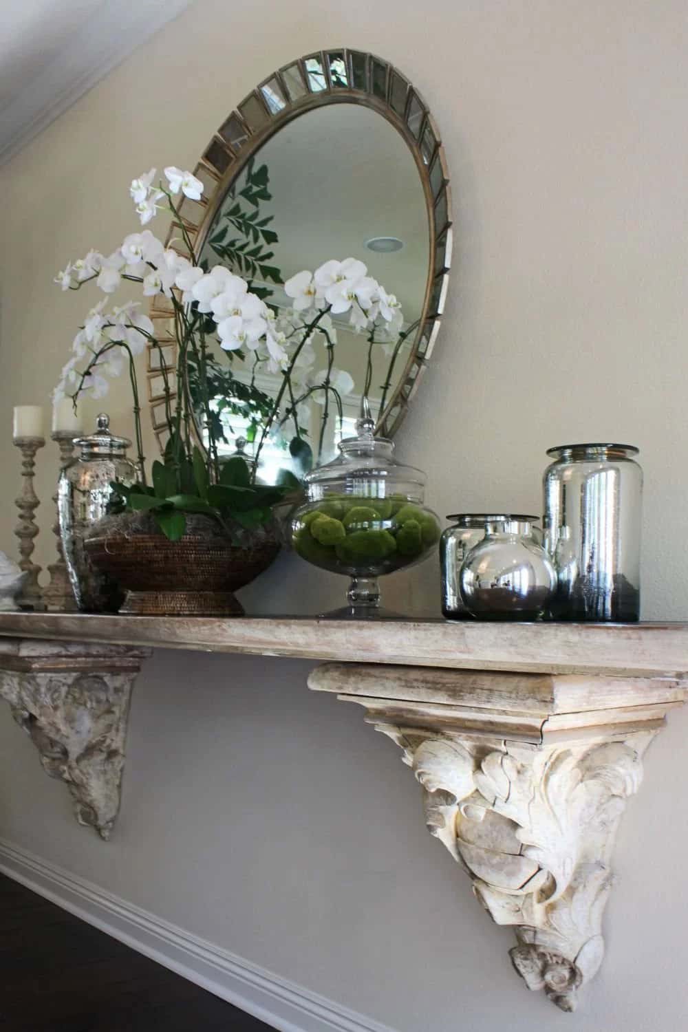 French Renaissance Corbel Statement Shelf