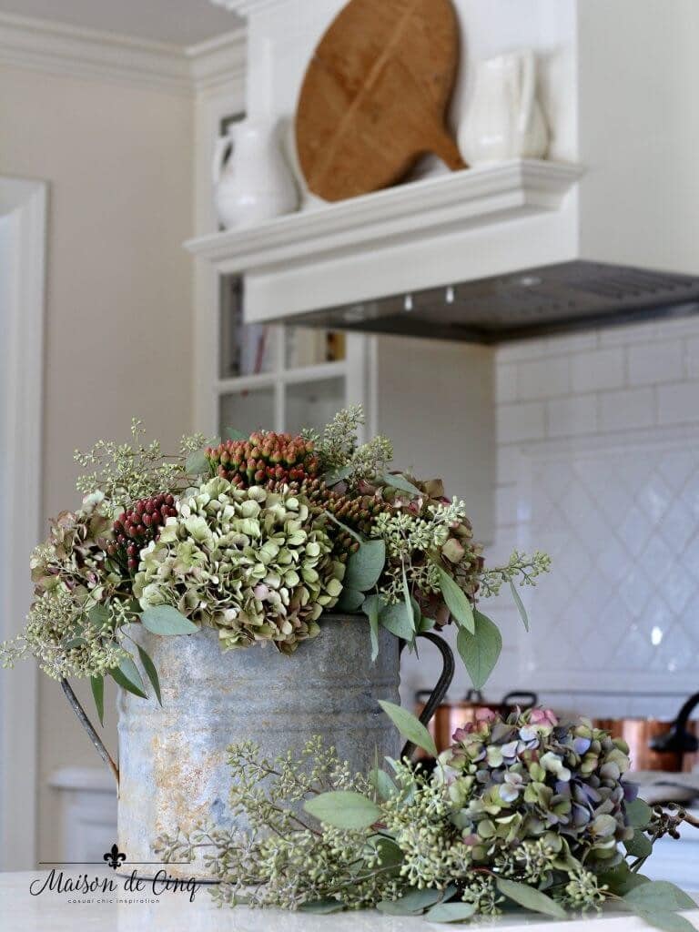 Clever Watering Can Flower Arrangement