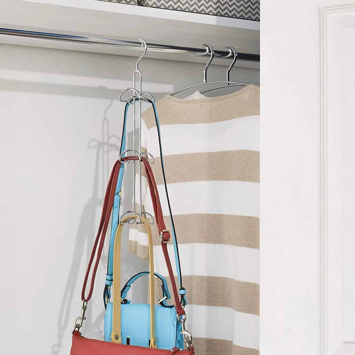 Innovative Three-Level Purse Hanger