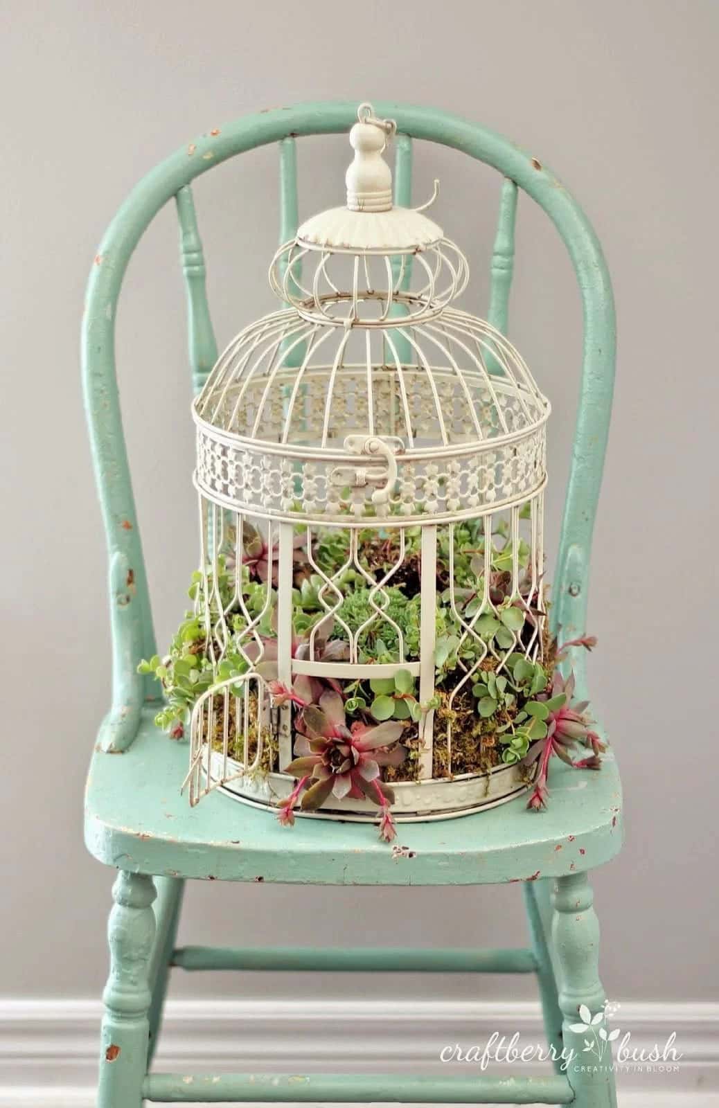 The Cutest Birdcage Planter You Will Ever See