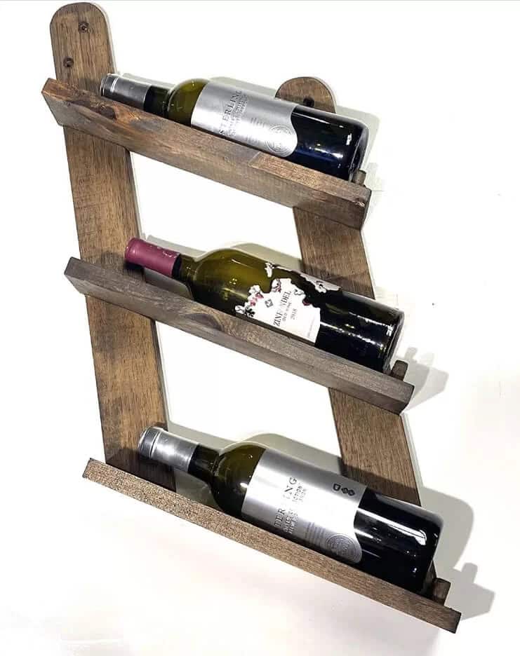 Reclaimed Wood Wine Rack Wall Ideas