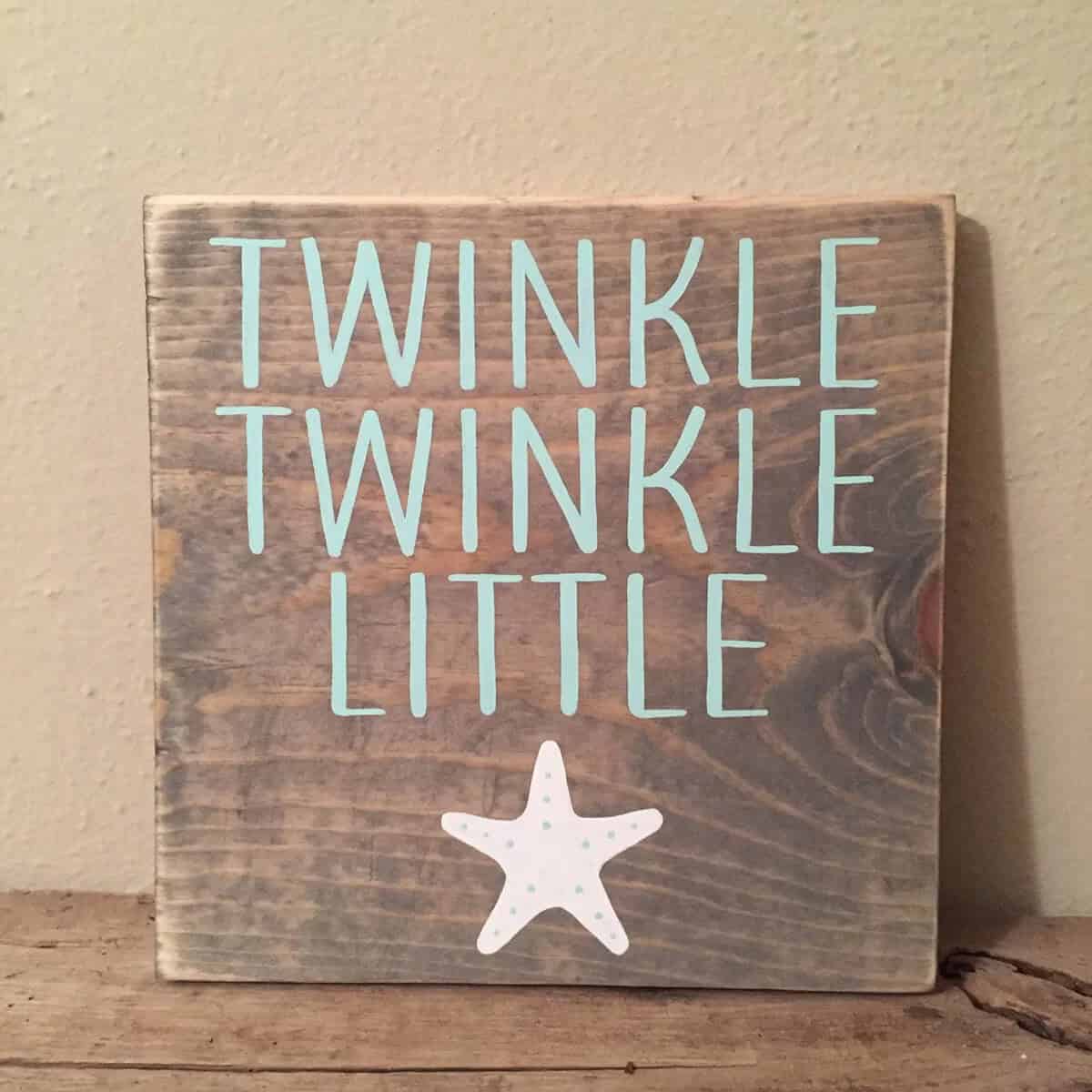 Sweet Sign for a Child’s Room