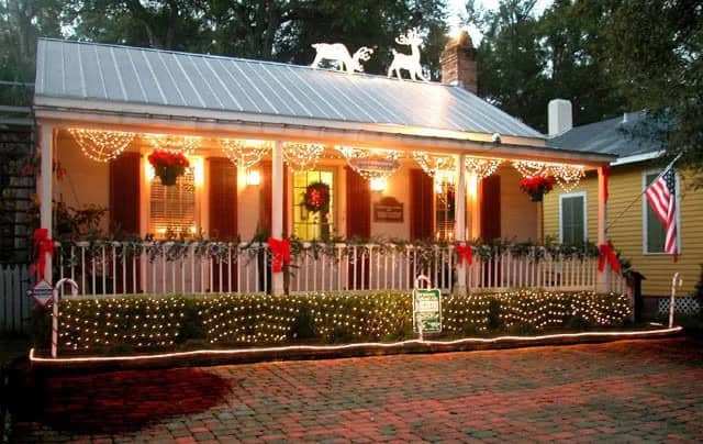 Southern Porch Bunting Lights