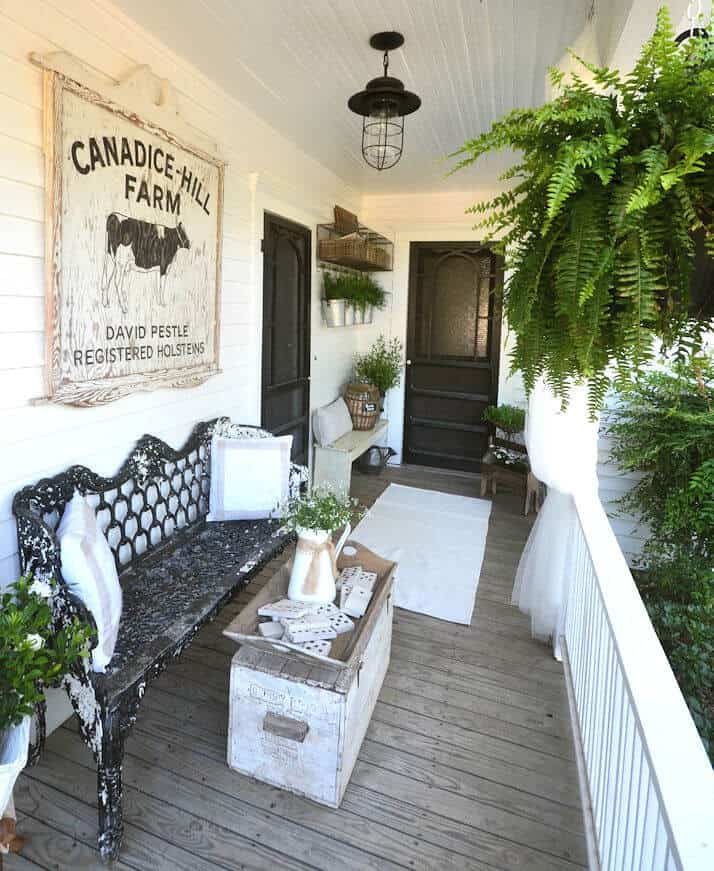 Dairy Charm Victorian Porch Decor