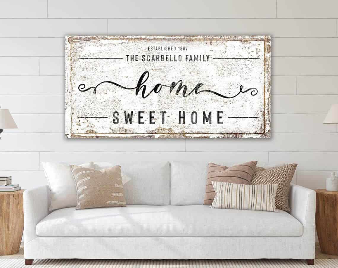 Oversized Custom Printed Canvas Wall Art