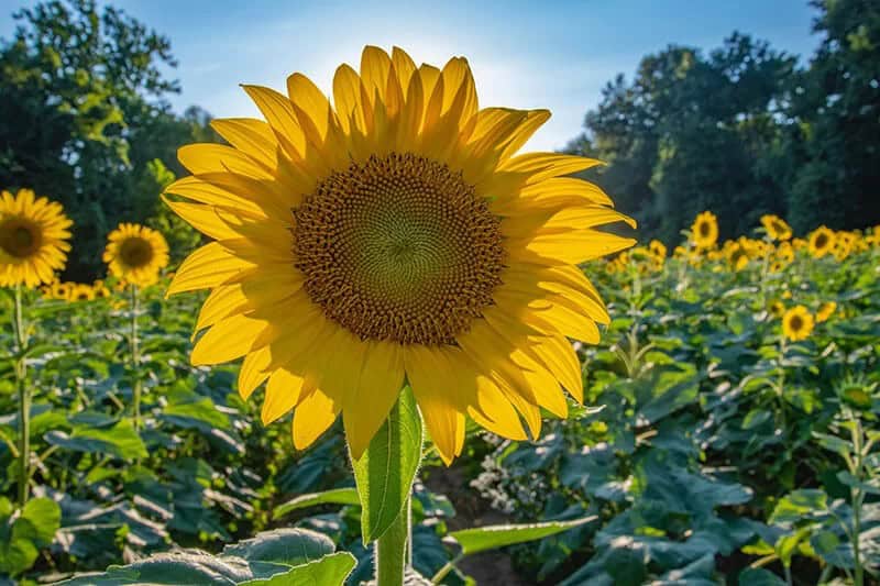 Sunflower (Helianthus Annuus)