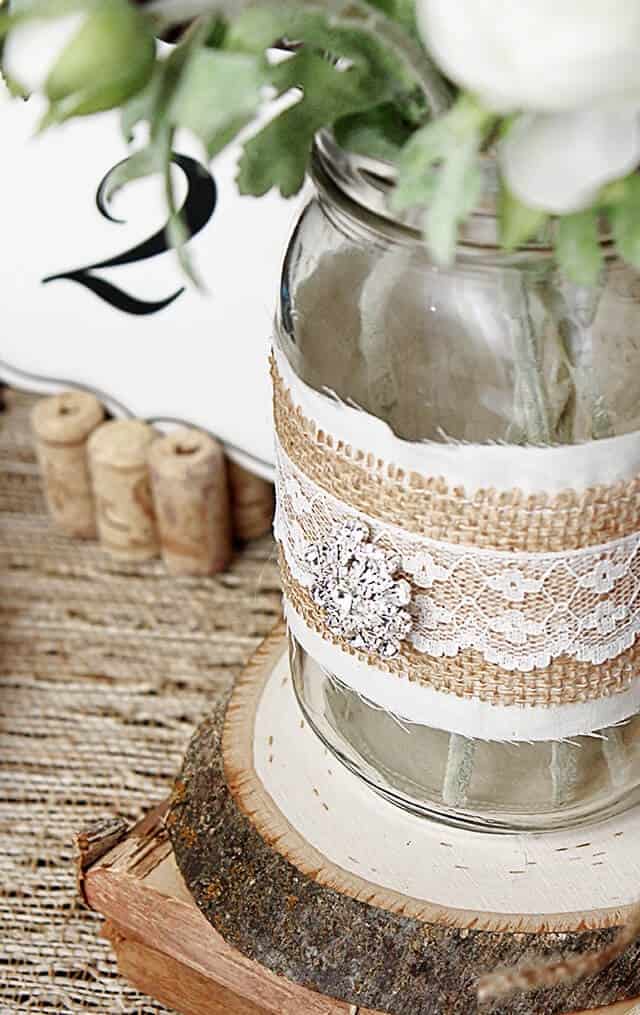 Beautiful Vintage Wedding Tablescape Design