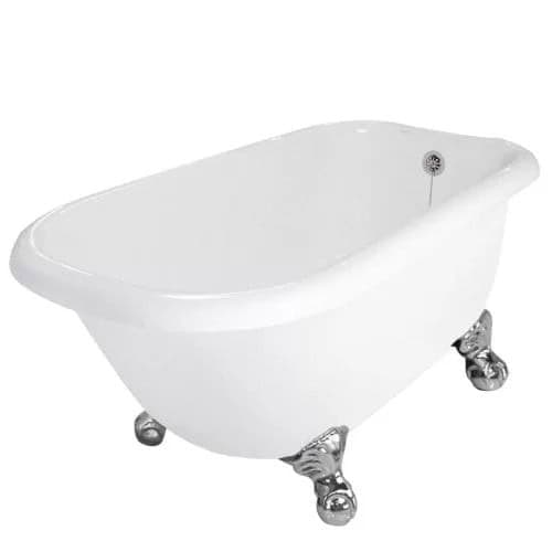 Jester 54” x 30” AcraStone Traditional Bathtub from American Bath Factory