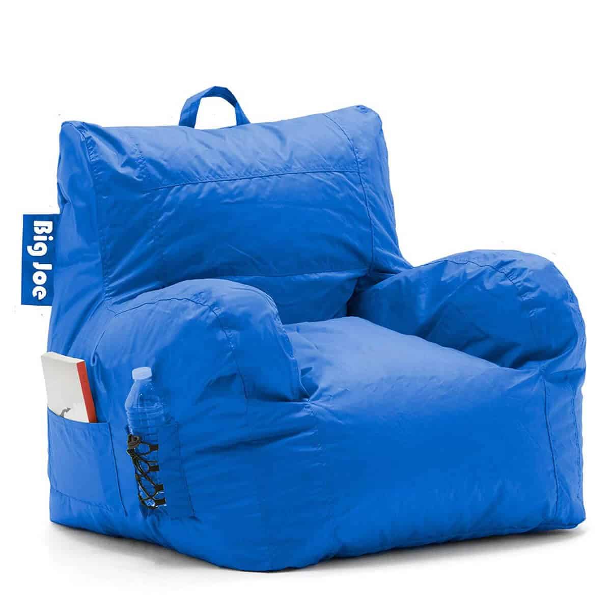 “Big Joe” Dorm Bean Bag Chair in Sapphire