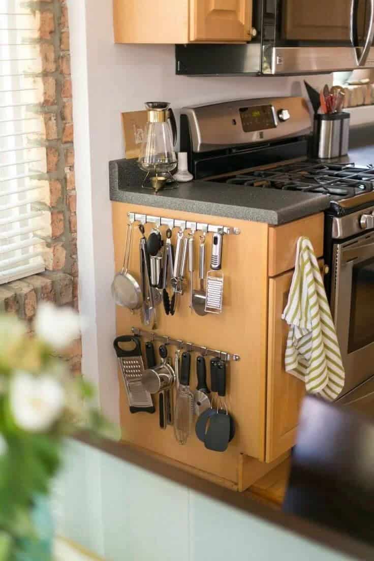 A Small Kitchen Accessory Wall