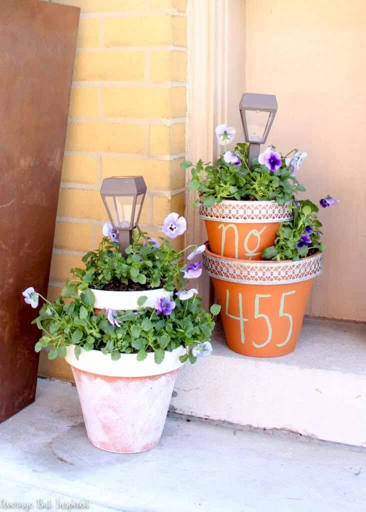 Gorgeous and Functional Multi-Level Planters