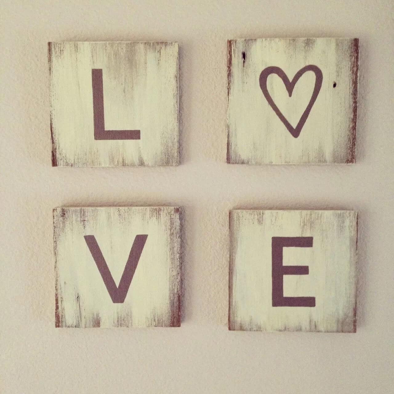 Sweet and Simple L-O-V-E Blocks