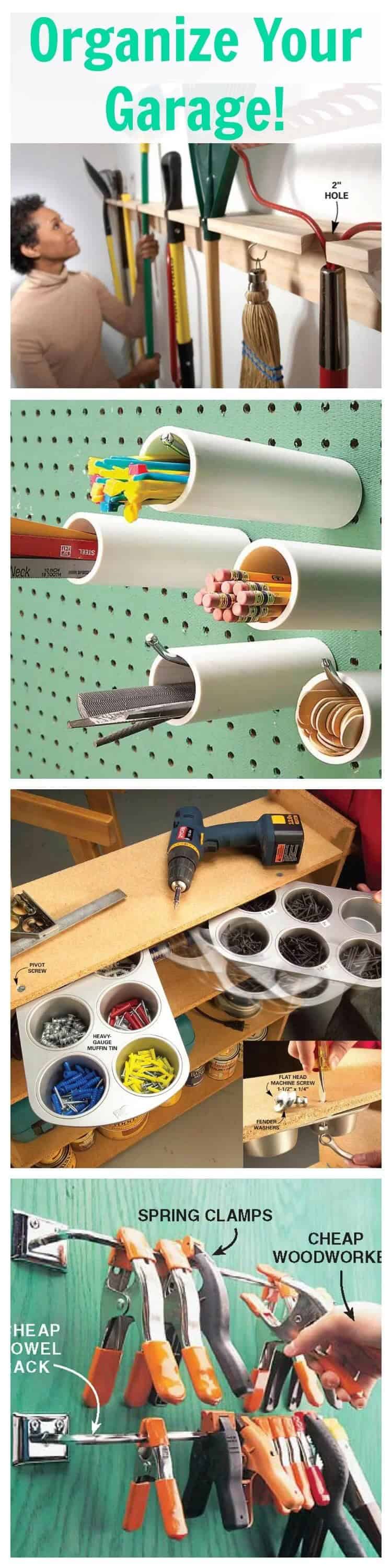 Small Hardware PVC Pegboard Modification