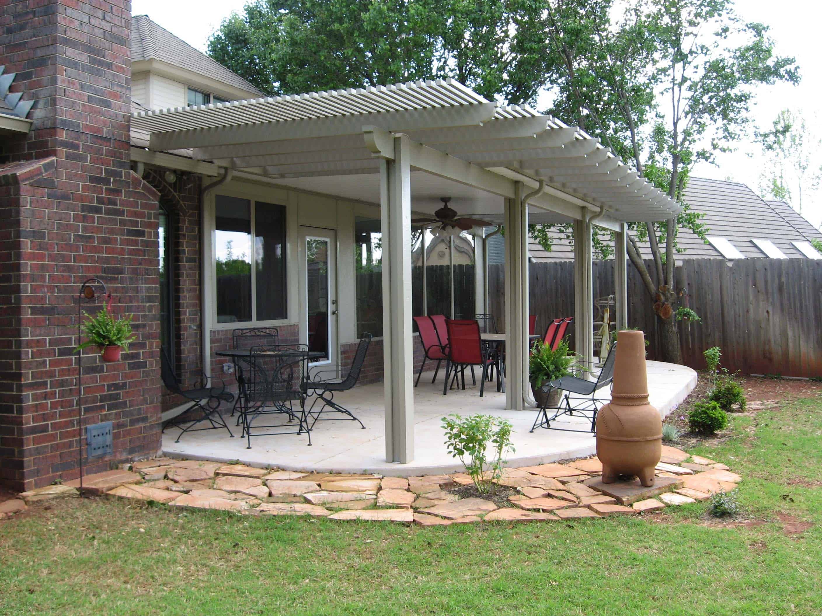 Southwest Lanai Style Pergola