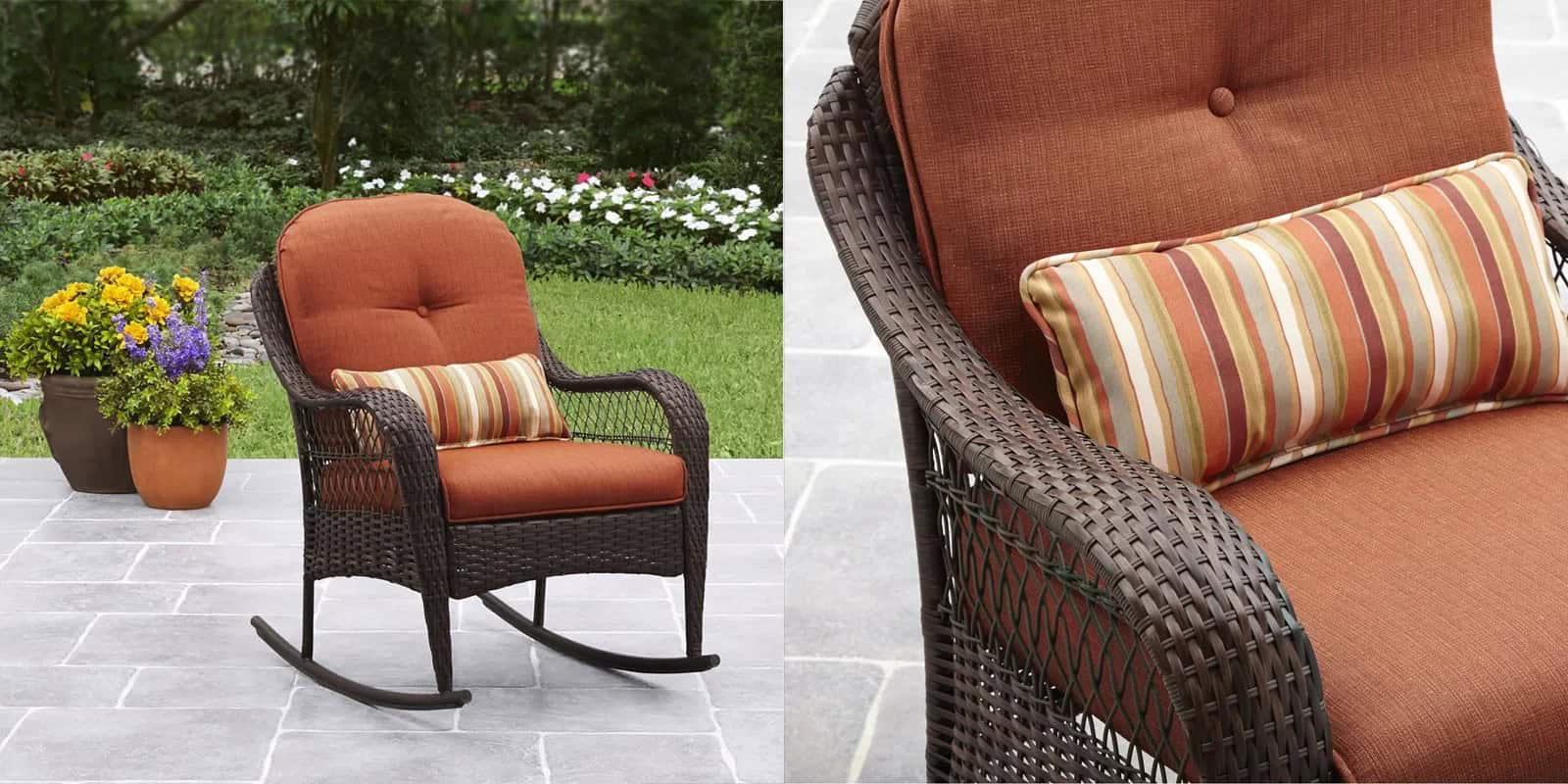 All-Weather Wicker Rocker