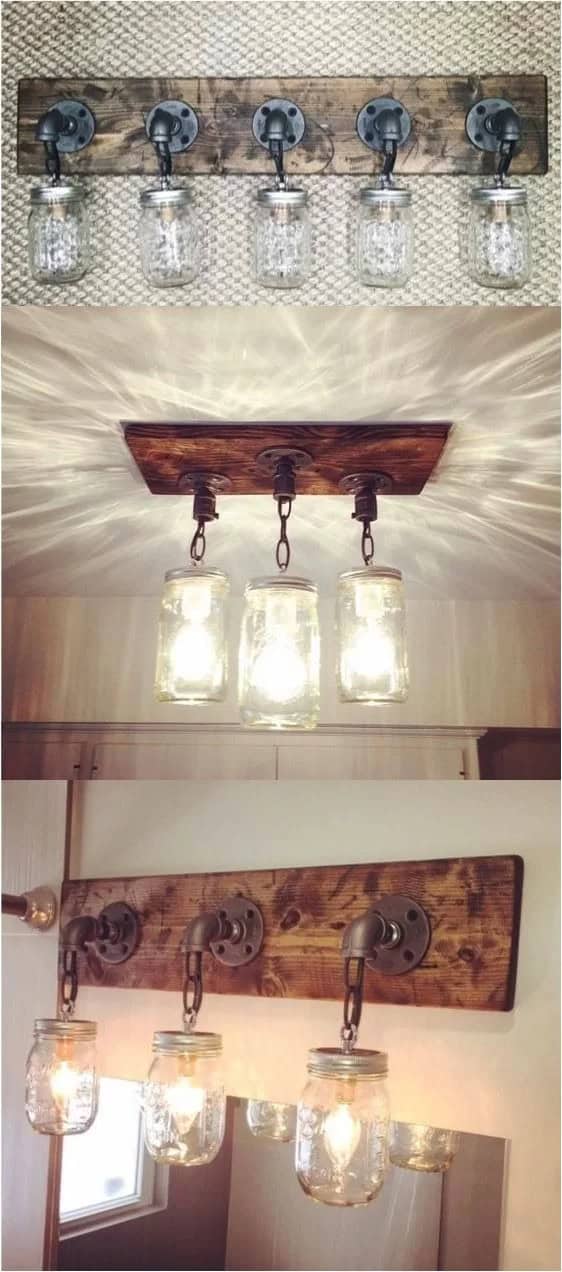 Mason Jar Light Fixtures