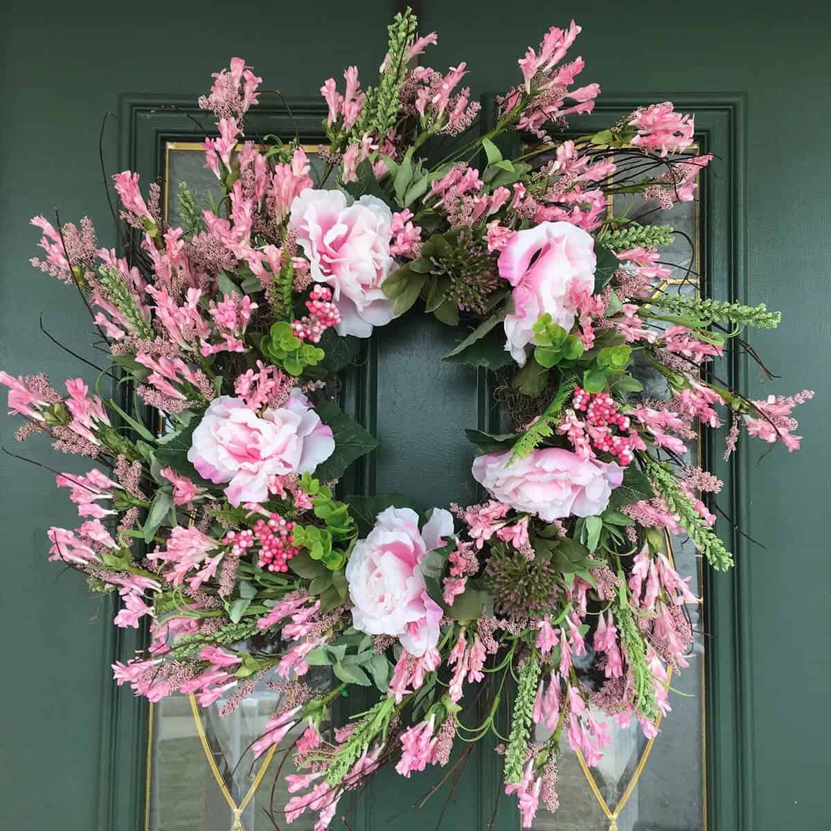 Pink Fern Flowers and Icy Pink Roses