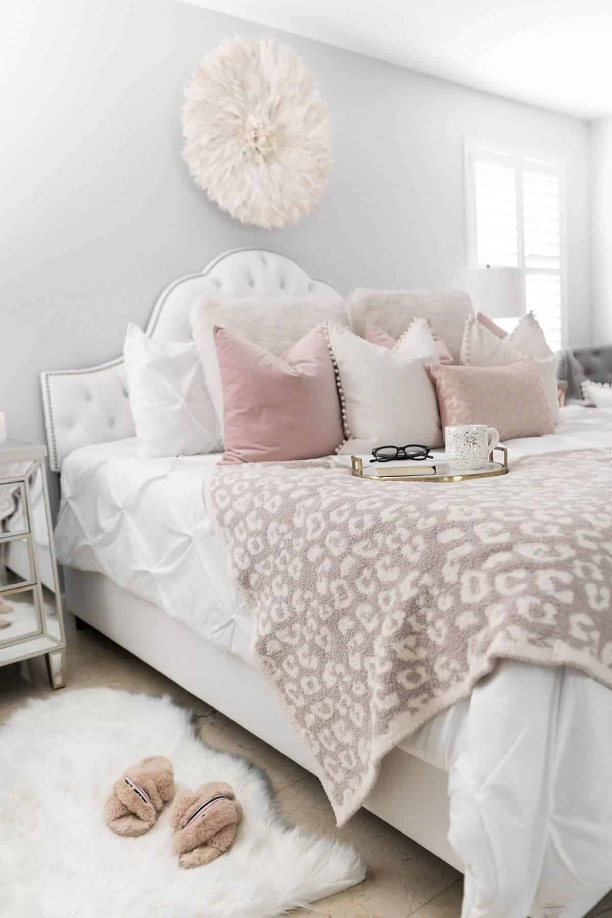 A Flirty & Feminine Pastel Themed Girls Room