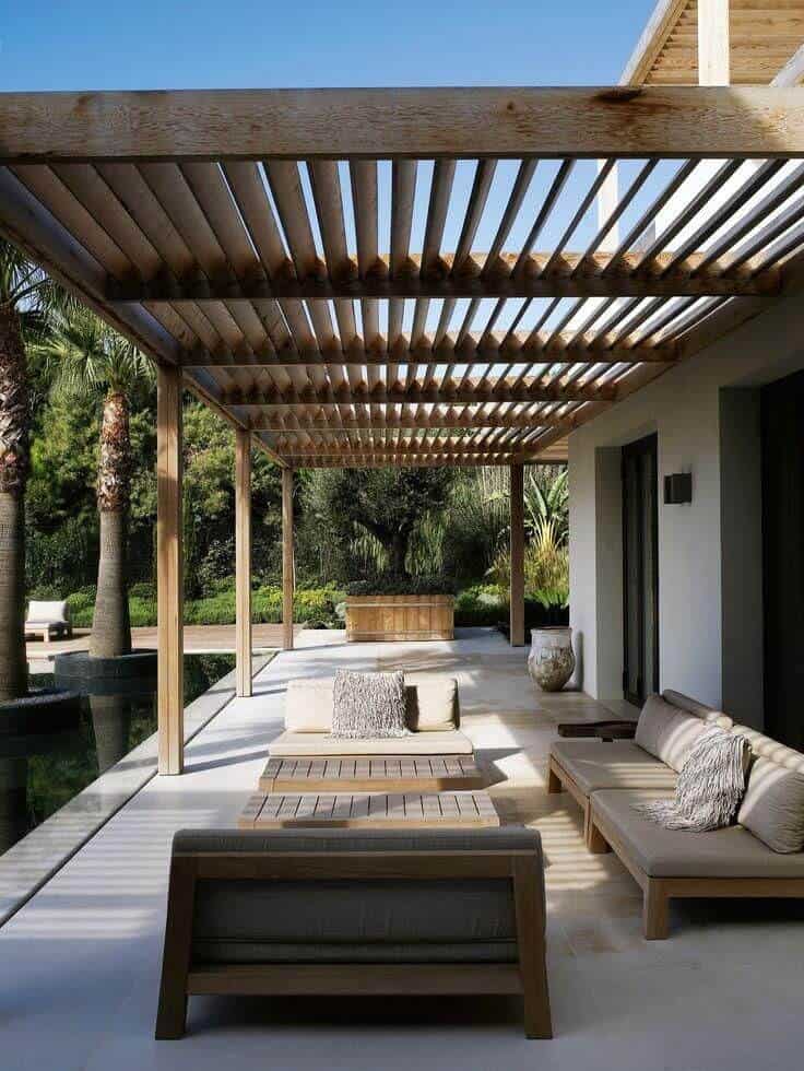 Bali Blinds Slatted Pergola