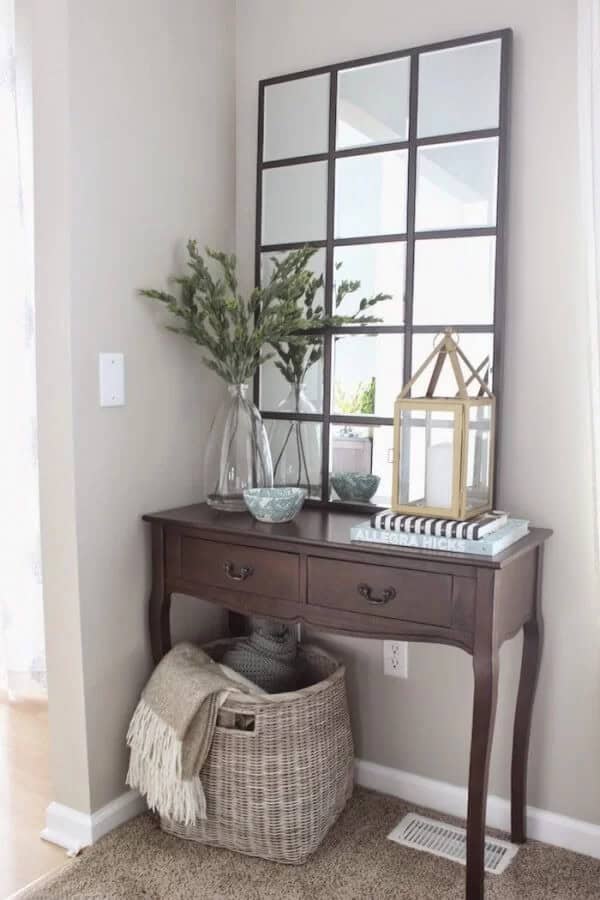 Contemporary Mirror in Square Units