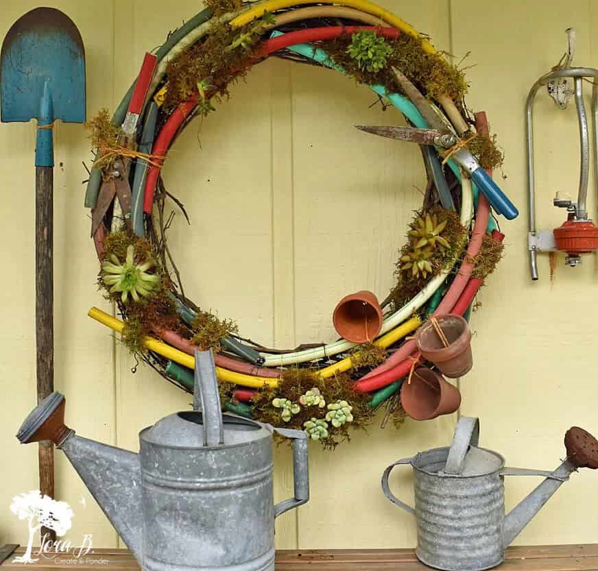 Life’s a Garden so Dig this Gardener’s Delight Wreath