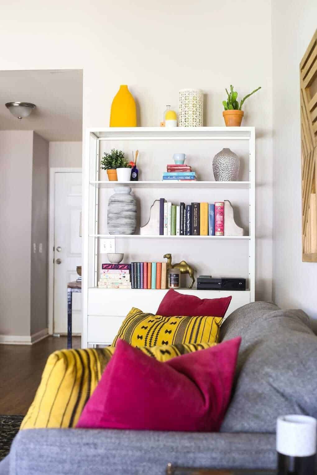 Exciting Rainbow Designed Living Room