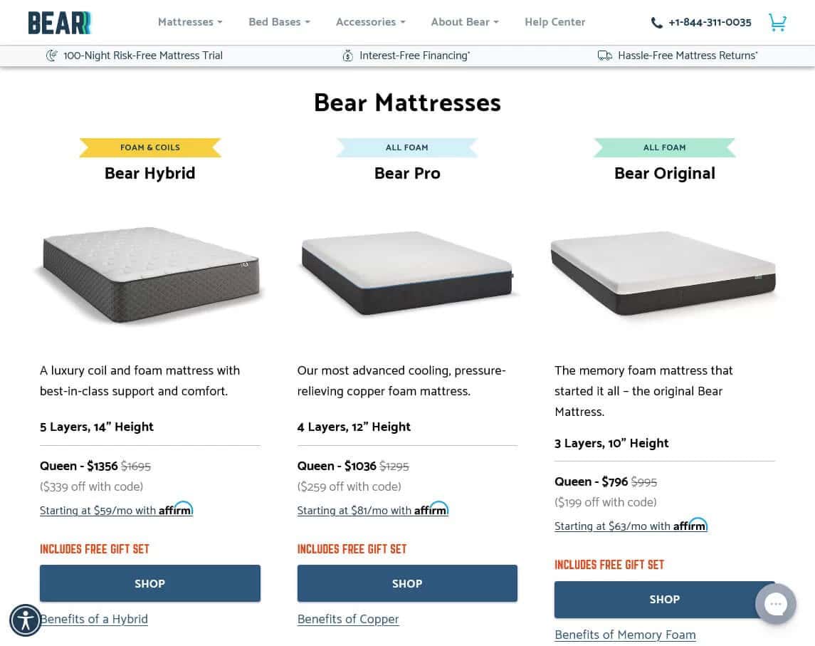 Bear Mattress