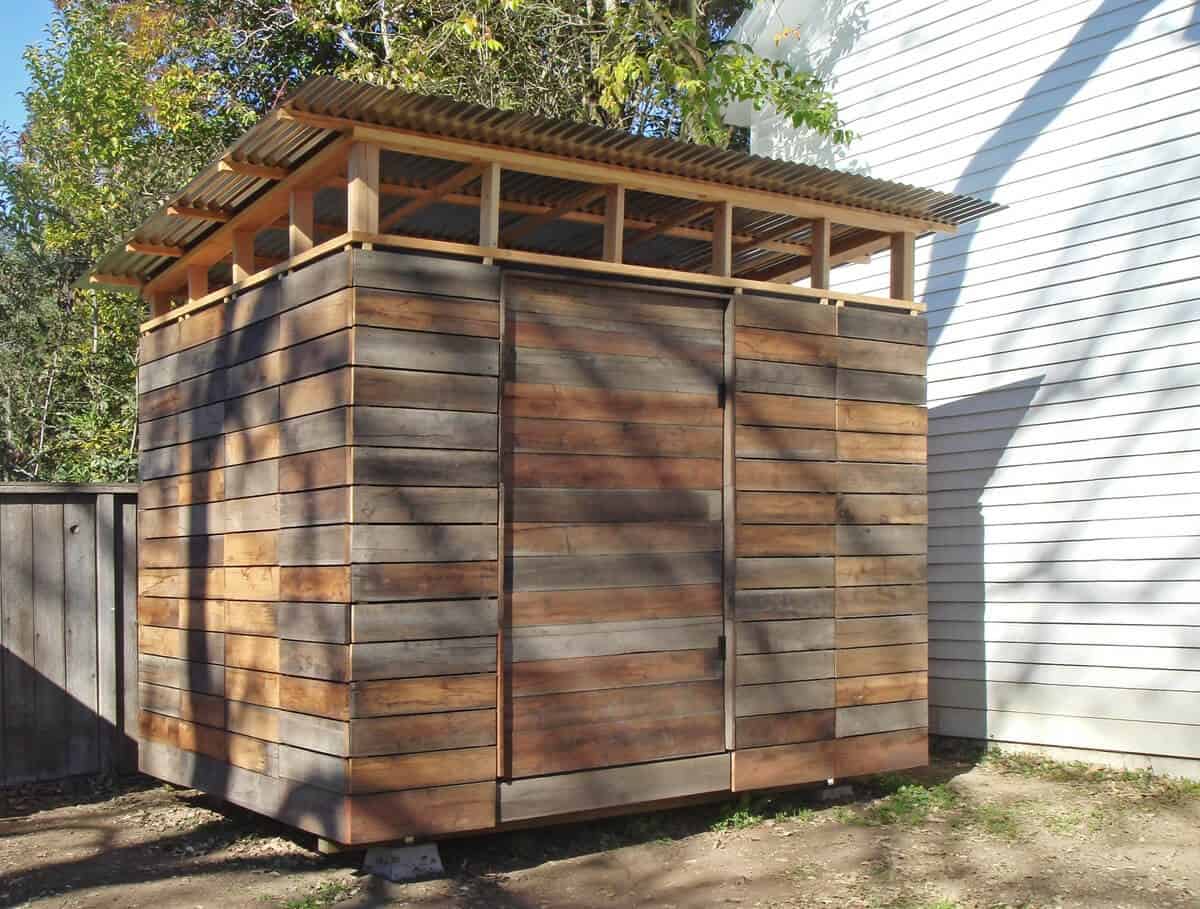 A Wooden Shed with Plenty of Space