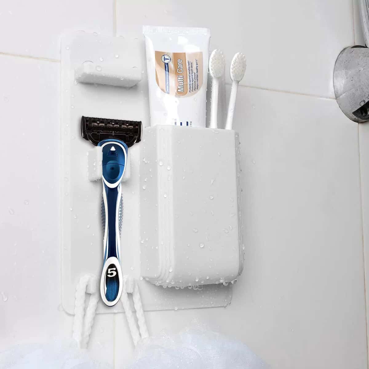 Smooth Silicone Bathroom Storage Holder