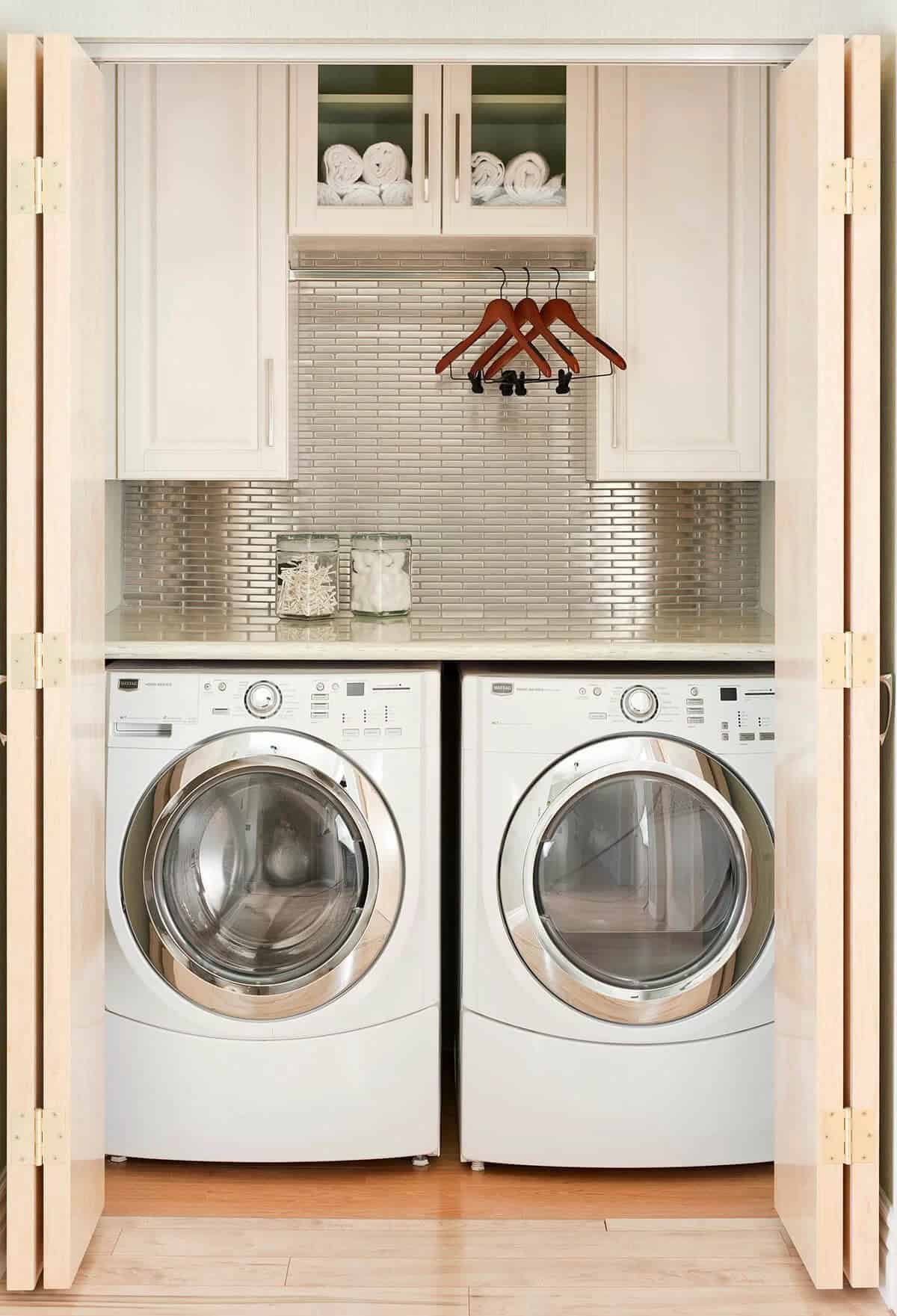 Add Vintage Elegance to Your Laundry Room