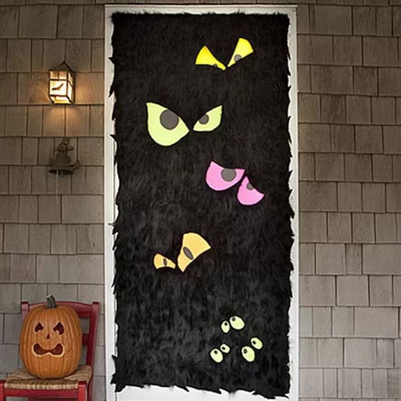 Flurry Front Door for Halloween