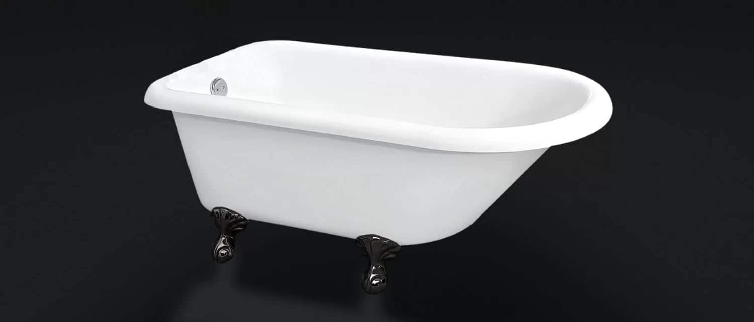 Freestanding 55″ Bathtub, “Howard” from The Tub Connection