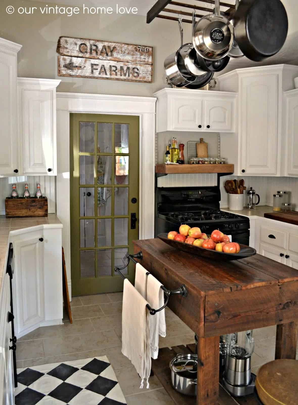 A Few Rustic Touches go a Long Way