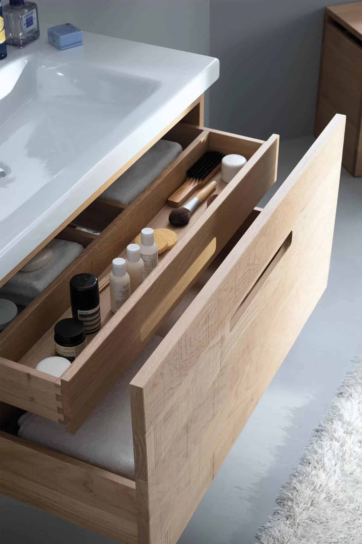 Forget Messy Makeup Baskets and Go for Custom Storage