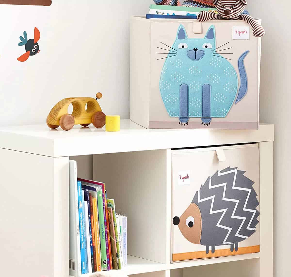 A Cute Cubed Storage Container for Kids