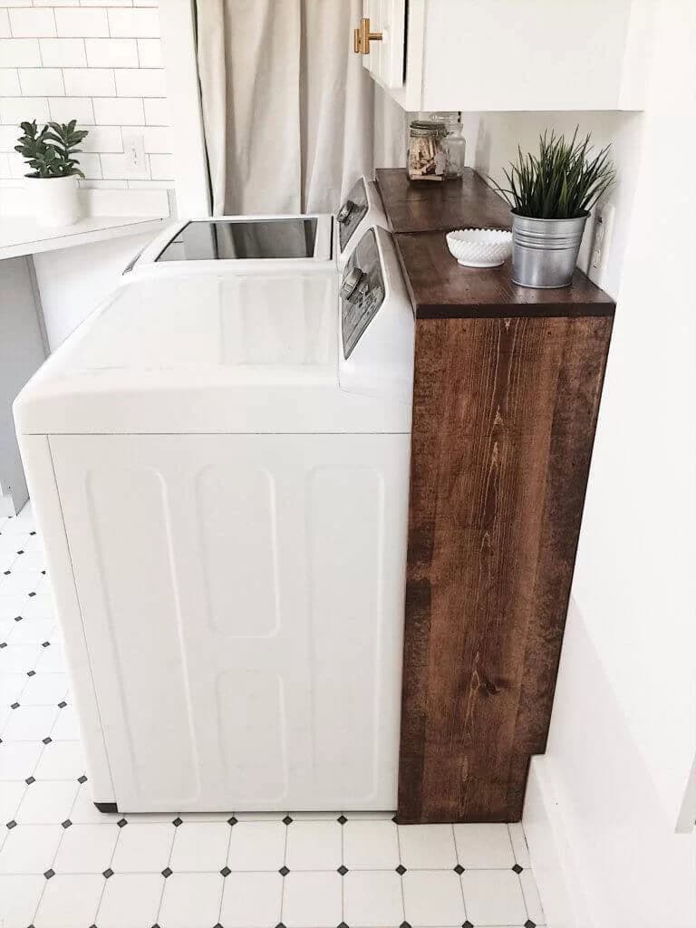 Laundry Room Makeover for Under $100