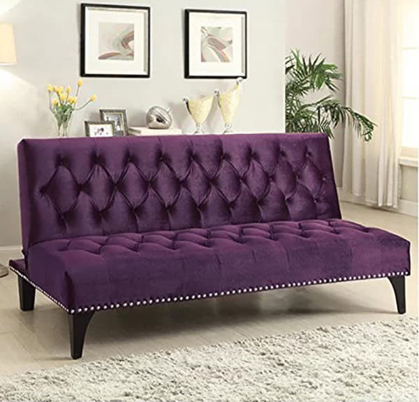 Coaster 500235 Home Furnishings Sofa Bed, in Purple